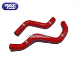 Red Samco Radiator Hose Set for Starlet EP82