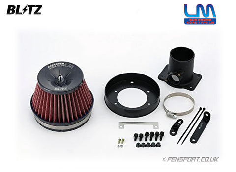 Blitz LM Induction Kit - Red - 59066 - MR2 MK3, MR-S ZW30