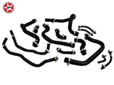 Radiator Coolant Silicone Hose Kit - Stoney Racing - MR2 MK1 AW11 - Black