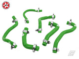 Silicone Breather Vacuum Hose Kit - Stoney Racing - Celica GT4 ST185 - Green