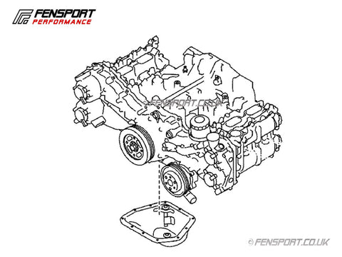 Partial Engine - Long Block Assembly - GT86 & BRZ FA20 Engine - SU003-10504
