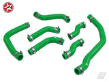 Radiator Main Coolant Silicone Hose Kit - Stoney Racing - MR2 MK2 Rev 1, 2, 3 & Turbo - Green