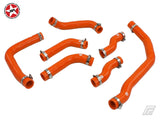 Radiator Main Coolant Silicone Hose Kit - Stoney Racing - MR2 MK2 Rev 1, 2, 3 & Turbo - Orange