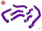 Radiator Main Coolant Silicone Hose Kit - Stoney Racing - MR2 MK2 Rev 1, 2, 3 & Turbo - Purple
