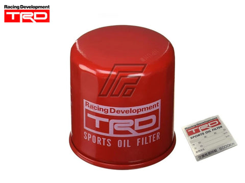 TRD Red sports oil filter for ST165 & 7M, 1JZ, 2JZ Engines